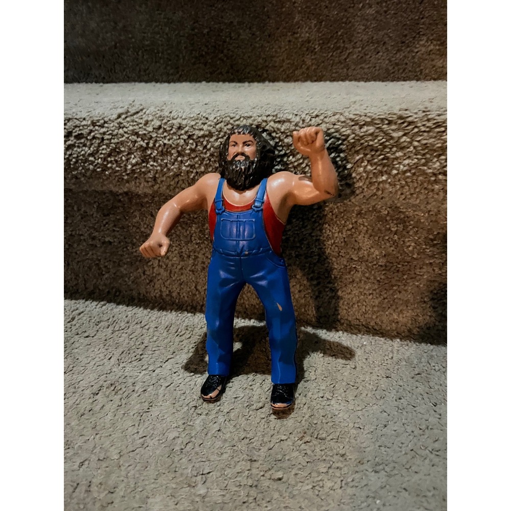 Vintage 1980s WWF LJN Wrestling Figures Hillbilly Jim Greg Valentine Lot Titan
